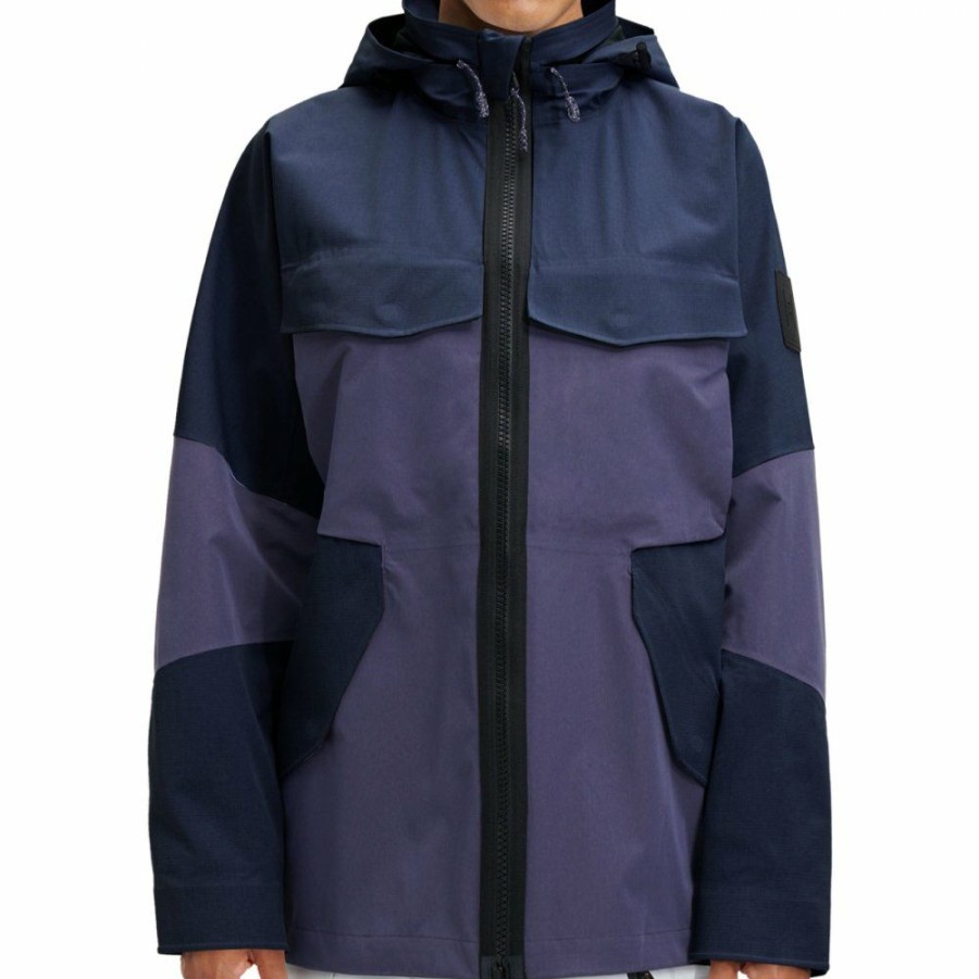 Jackets & Vests * | On Explorer Jacket Navy & Flint On Running Clearance