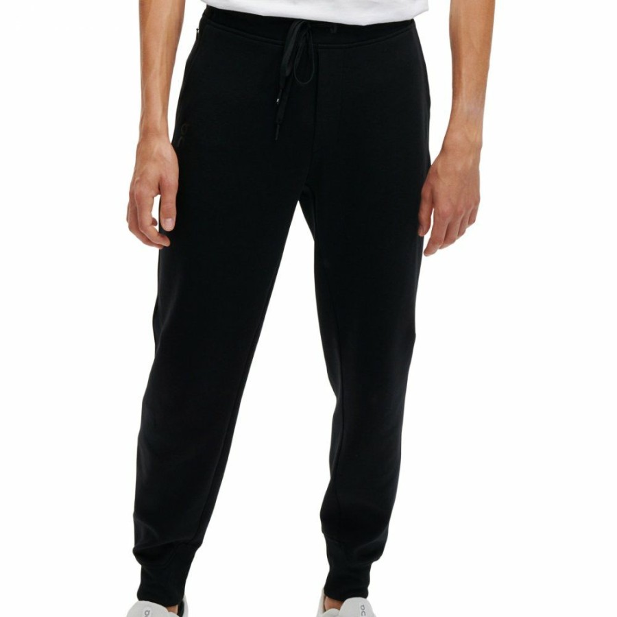 Shorts & Pants & Skirts * | On Sweat Pants Black On Running Online