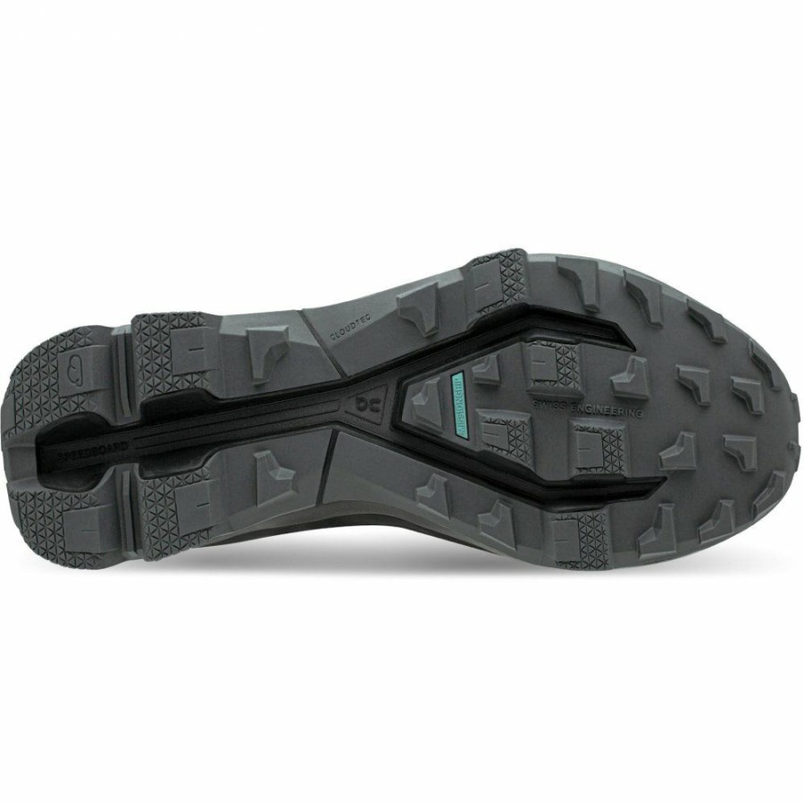 Running Shoes * | On Cloudventure Peak Women Trailrunning Shoe Black & Rock On Running Online