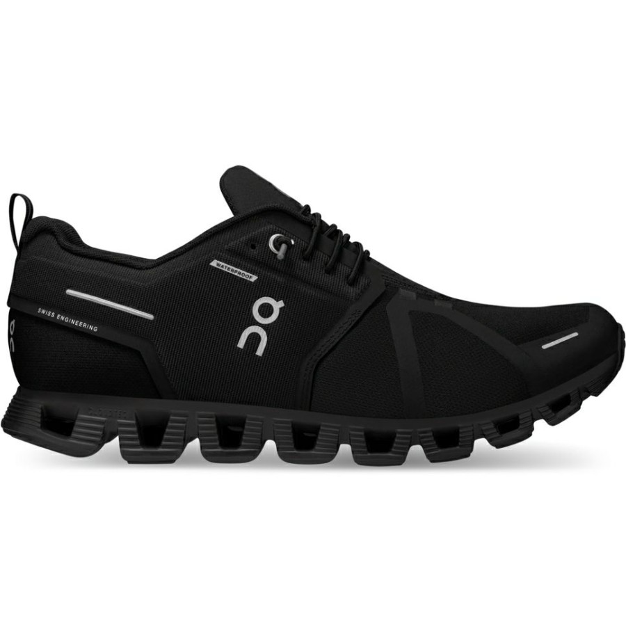 Streetwear * | On Cloud 5 Waterproof Shoe All Black On Running Online