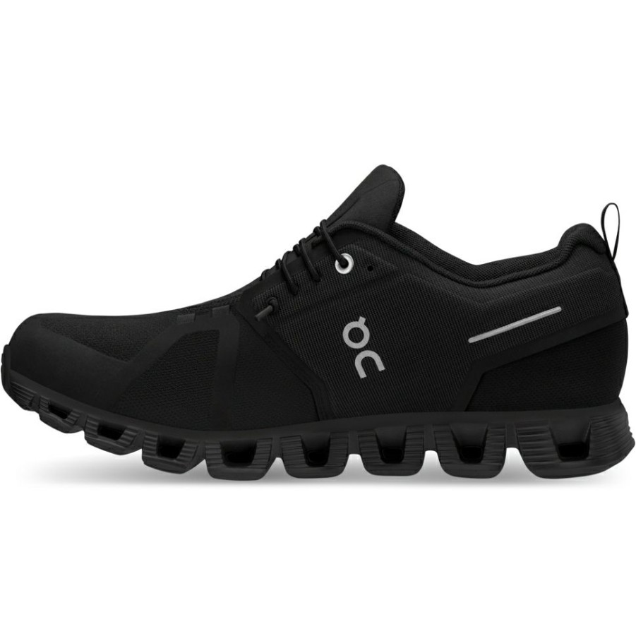 Streetwear * | On Cloud 5 Waterproof Shoe All Black On Running Online