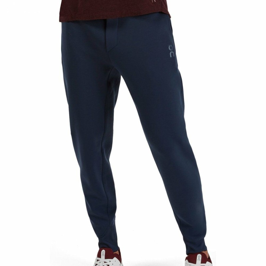 Shorts & Pants & Skirts * | On Sweat Pants Navy On Running Outlet