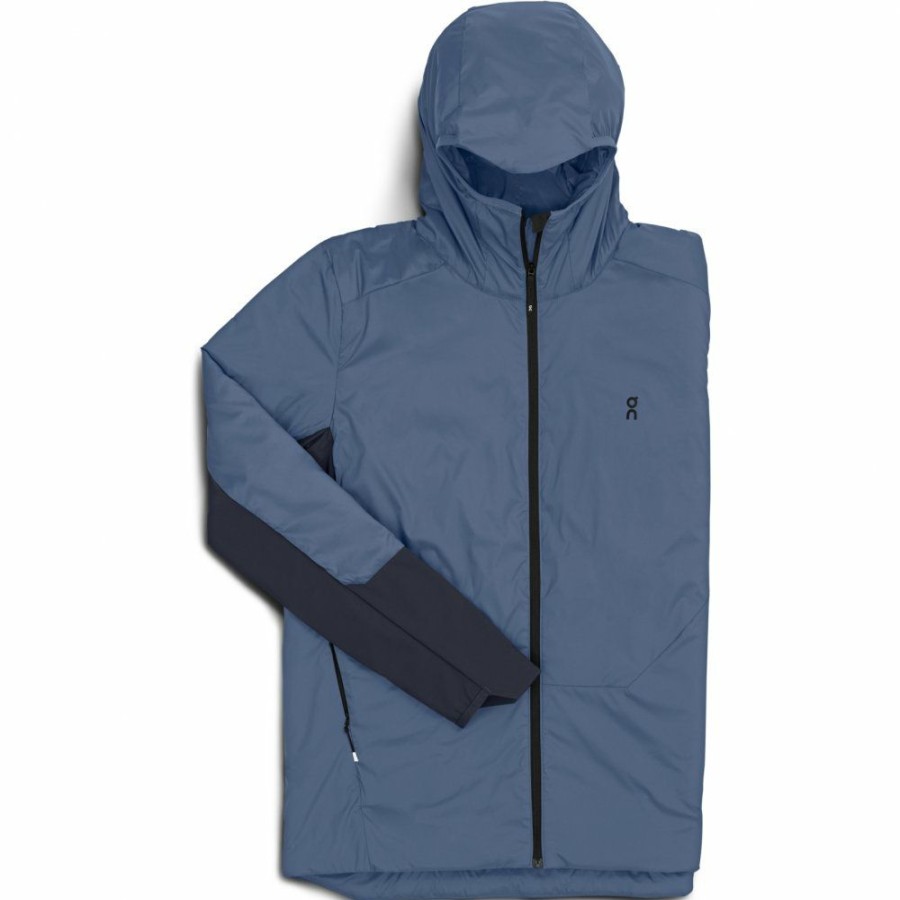 Jackets & Vests * | On Insulator Jacket Cerulean & Navy On Running Outlet