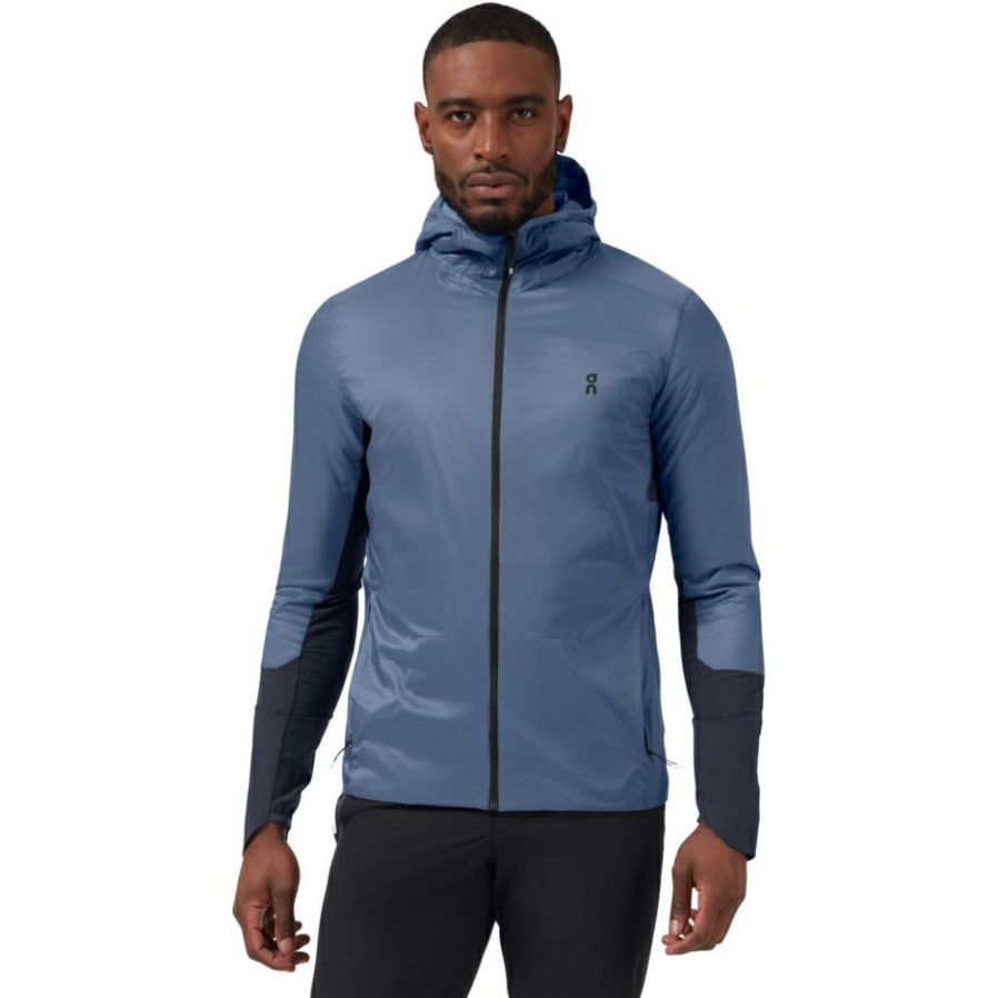 Jackets & Vests * | On Insulator Jacket Cerulean & Navy On Running Outlet