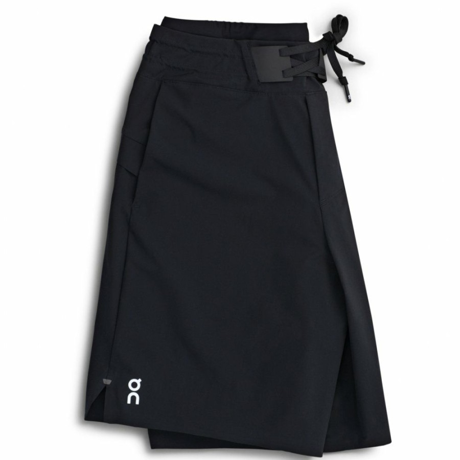 Shorts & Pants & Skirts * | On Hybrid Shorts Black On Running Clearance