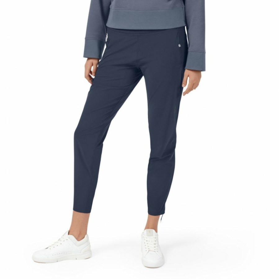 Shorts & Pants & Skirts * | On Lightweight Pants Women Navy On Running Outlet