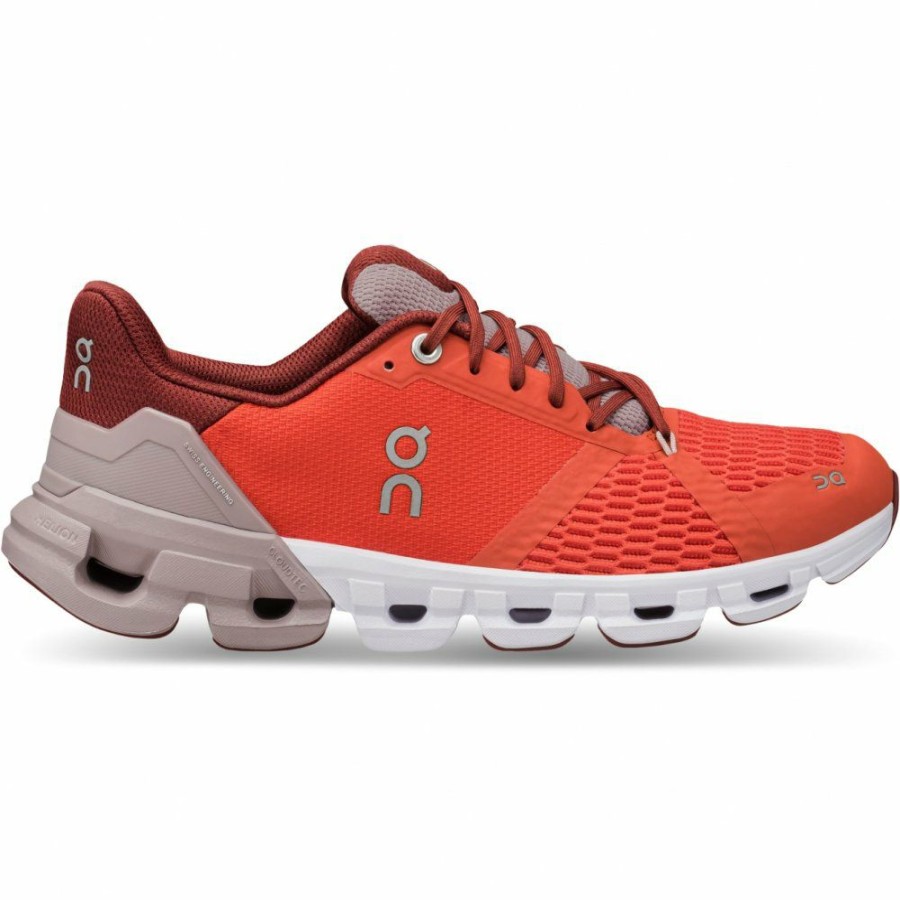 Running Shoes * | On Cloudflyer Women Running Shoe Flare & Quartz On Running Clearance