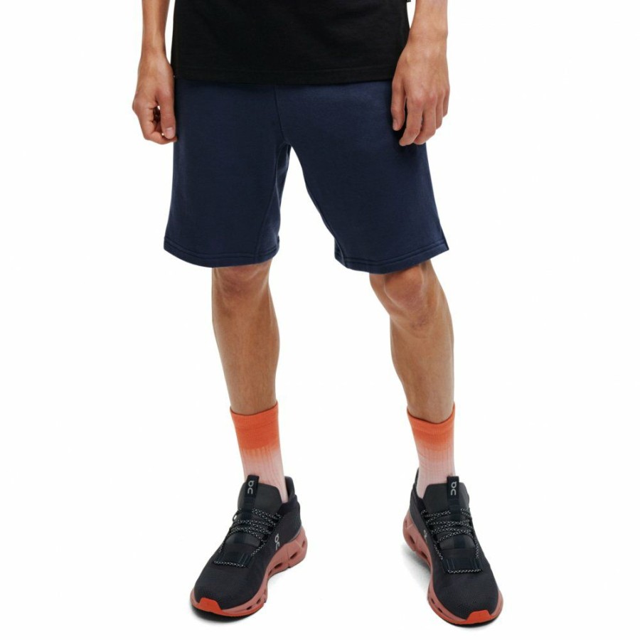 Shorts & Pants & Skirts * | On Sweat Shorts Navy On Running Online