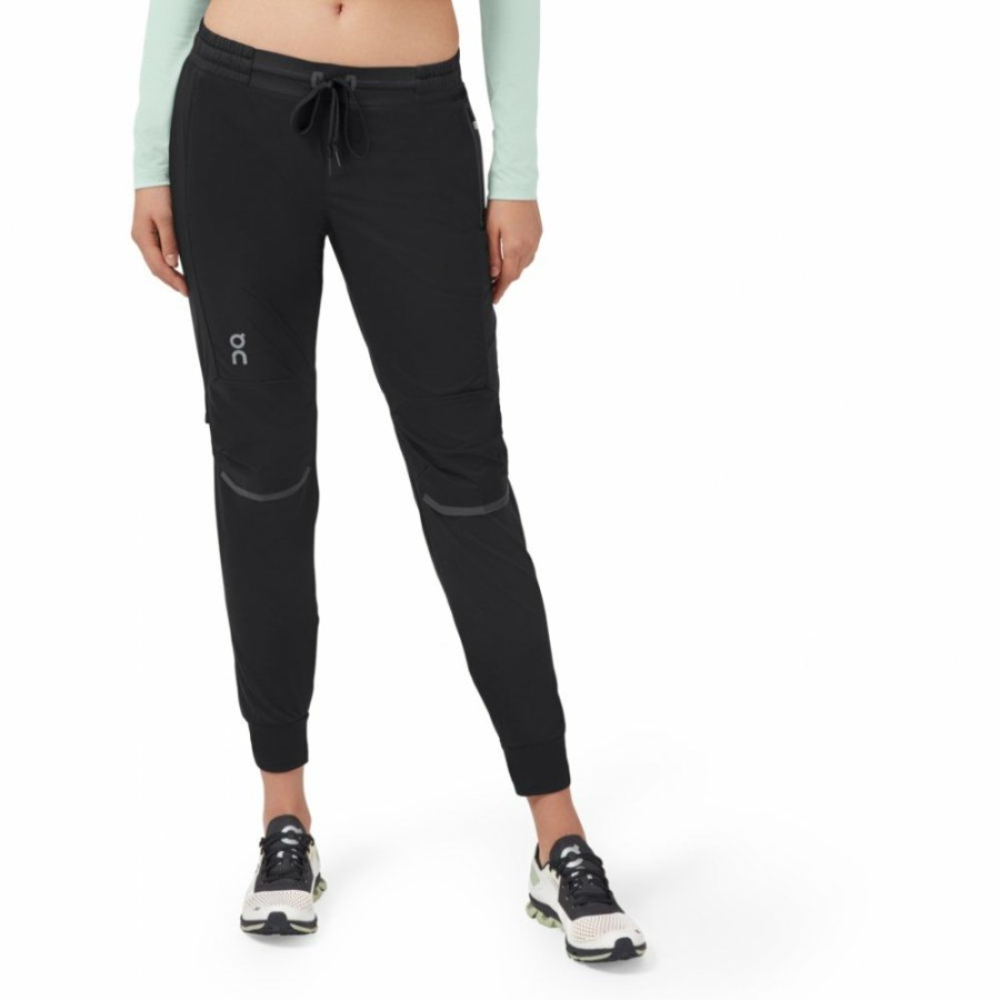 Shorts & Pants & Skirts * | On Running Pants Women Black Online