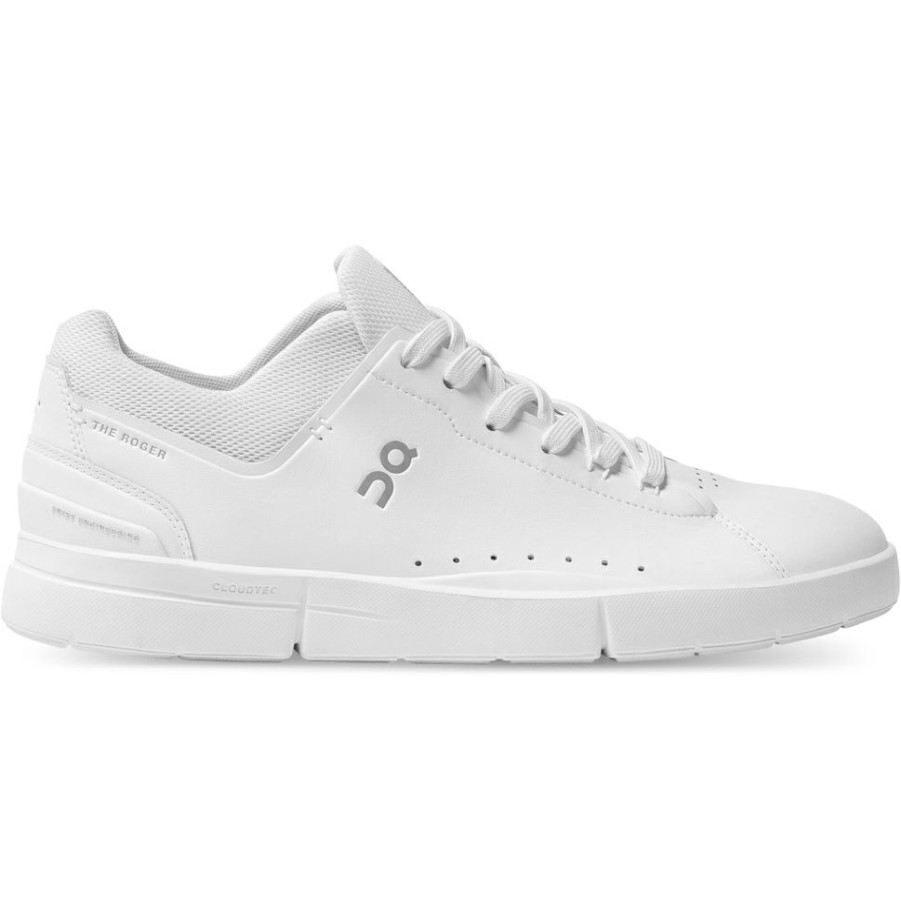 Streetwear * | On The Roger Advantage Sneaker All White On Running Outlet