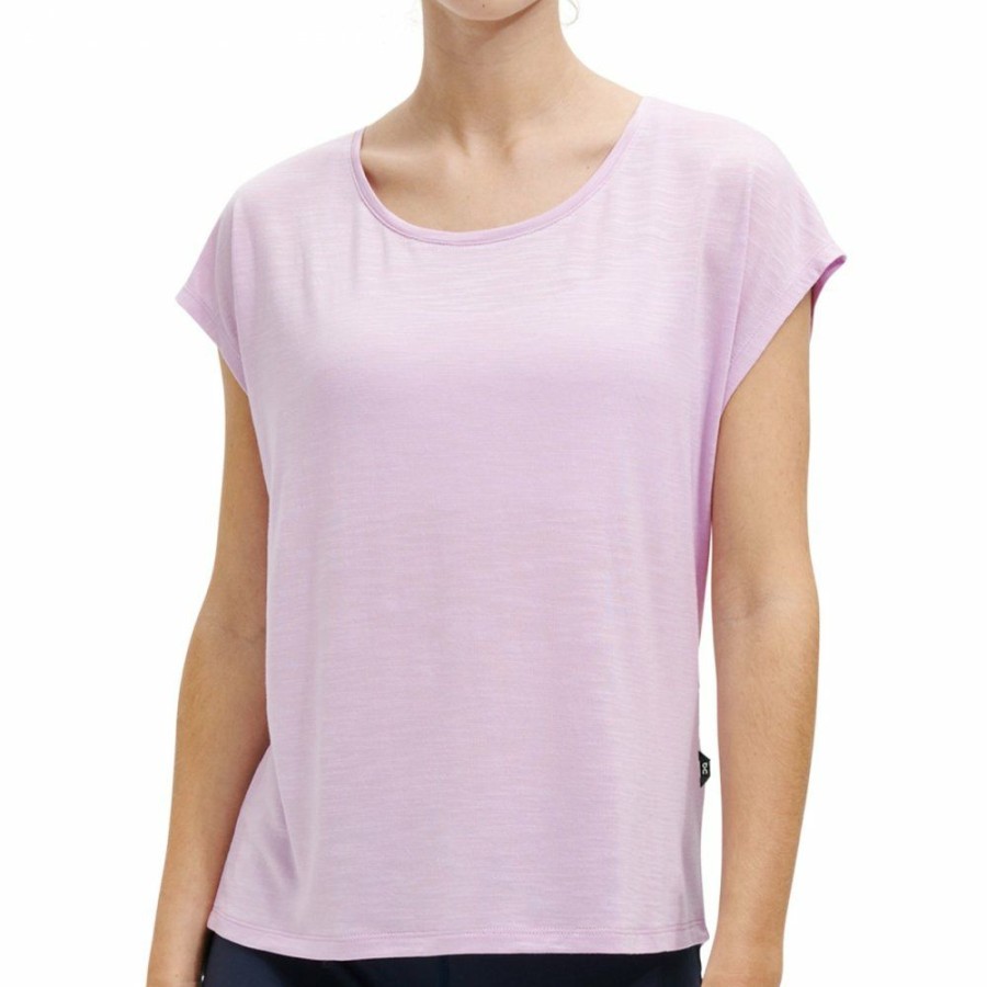 Shirts & Tops * | On Active-T Flow Women T-Shirt Fiji On Running Clearance