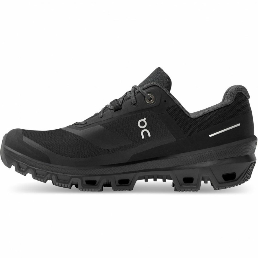 Running Shoes * | On Cloudventure Waterproof Women Trailrunning Shoe Black On Running Outlet