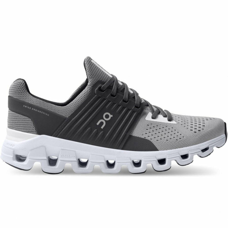 Running Shoes * | On Cloudswift Running Shoe Alloy & Eclipse On Running Online