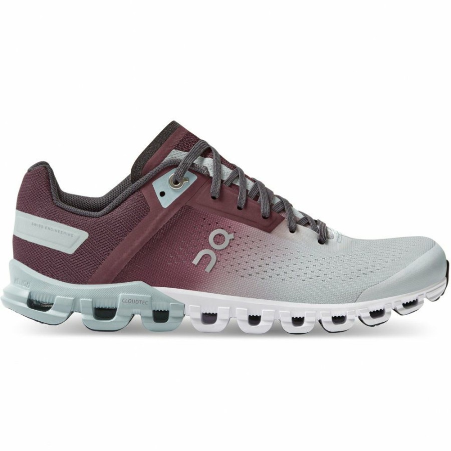 Running Shoes * | On Cloudflow Women Running Shoe Mulberry & Mineral On Running Online