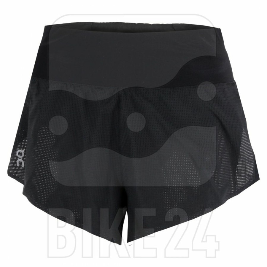 Shorts & Pants & Skirts * | On Race Shorts Women Black On Running Clearance