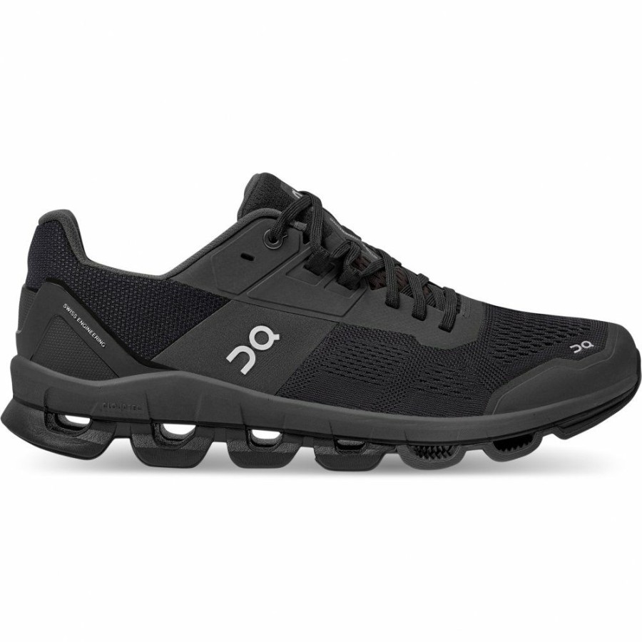 Running Shoes * | On Cloudace Running Shoe Black & Eclipse On Running Clearance