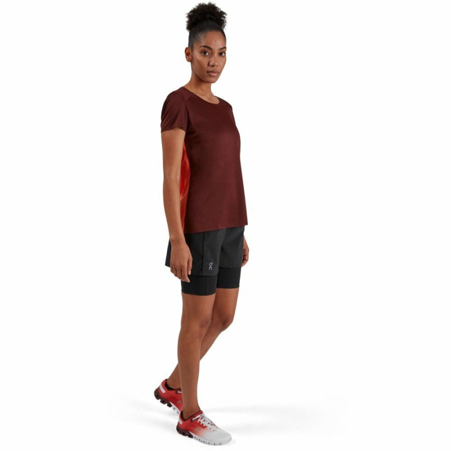 Shorts & Pants & Skirts * | On Active Shorts Women Black On Running Clearance