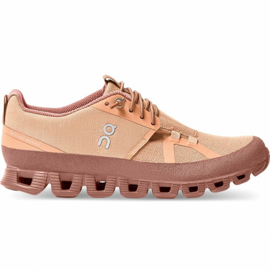 Running Shoes * | On Cloud Dip Women Shoe Cork & Cocoa On Running Outlet