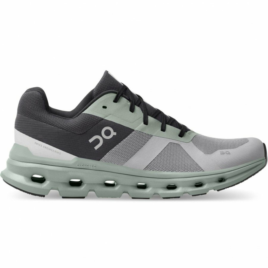 Running Shoes * | On Cloudrunner Running Shoes Alloy & Moss On Running Outlet