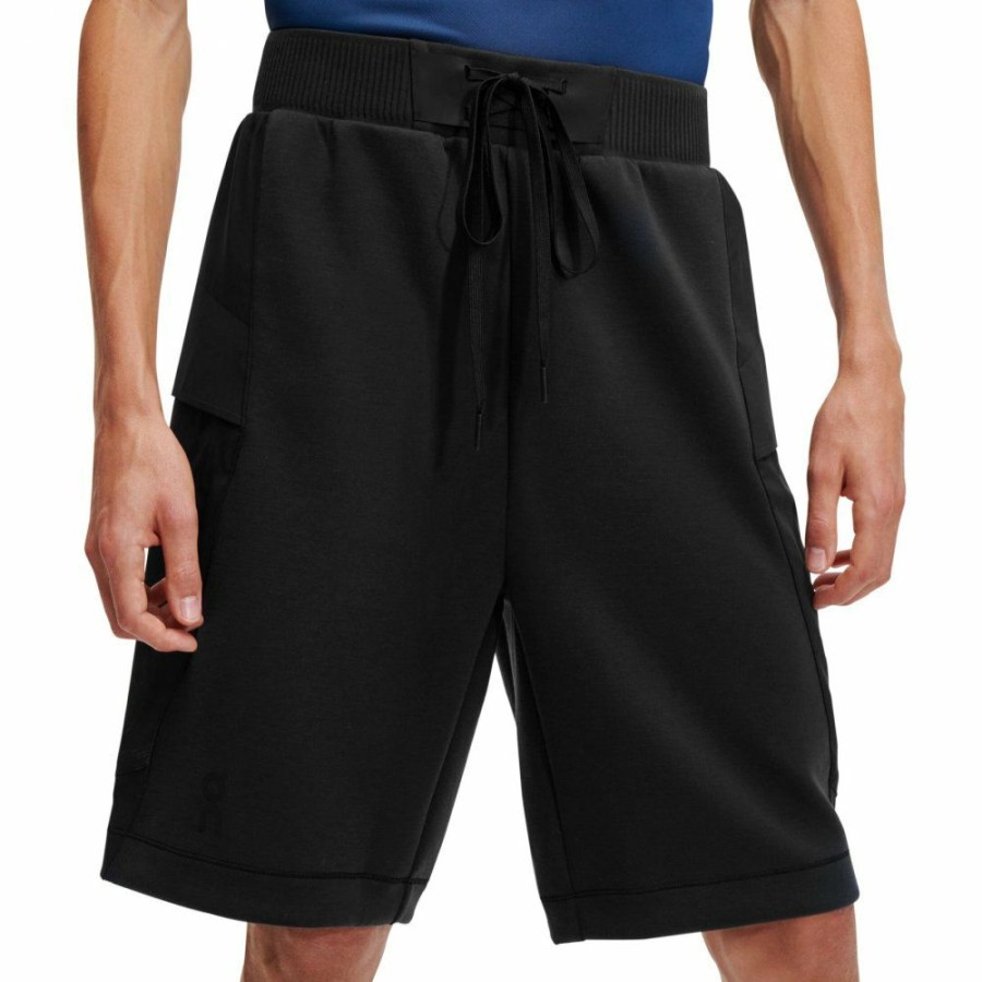 Shorts & Pants & Skirts * | On Movement Shorts Black On Running Clearance