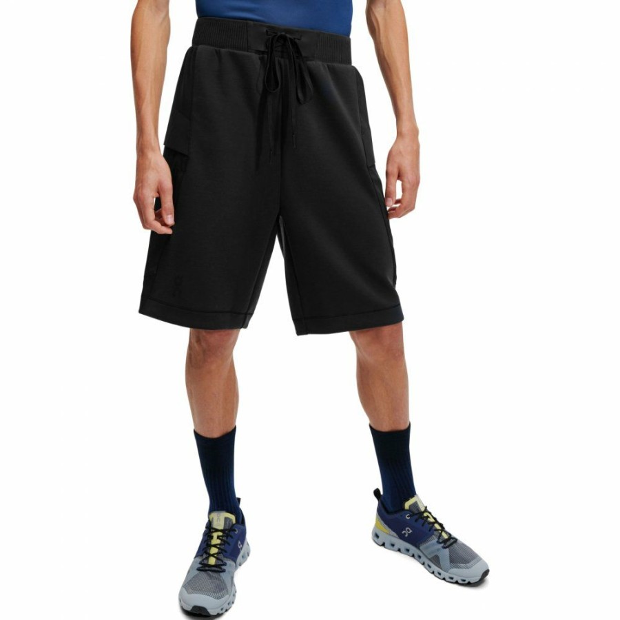 Shorts & Pants & Skirts * | On Movement Shorts Black On Running Clearance