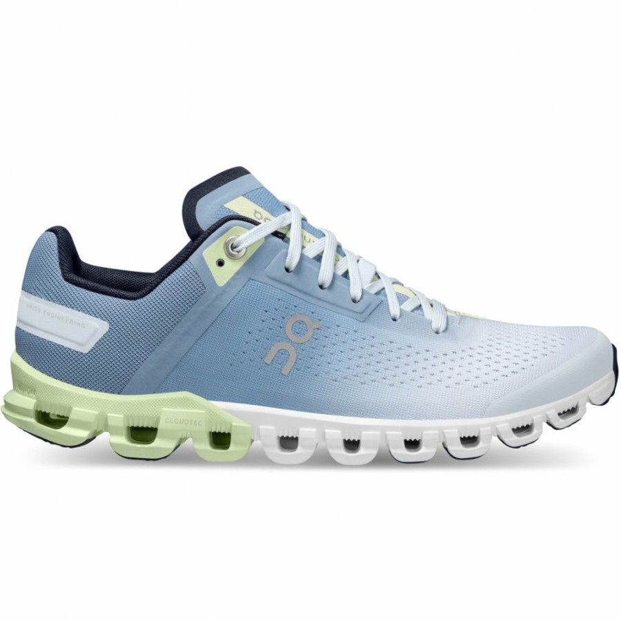 Running Shoes * | On Cloudflow Women Running Shoe Niagara & Meadow On Running Outlet