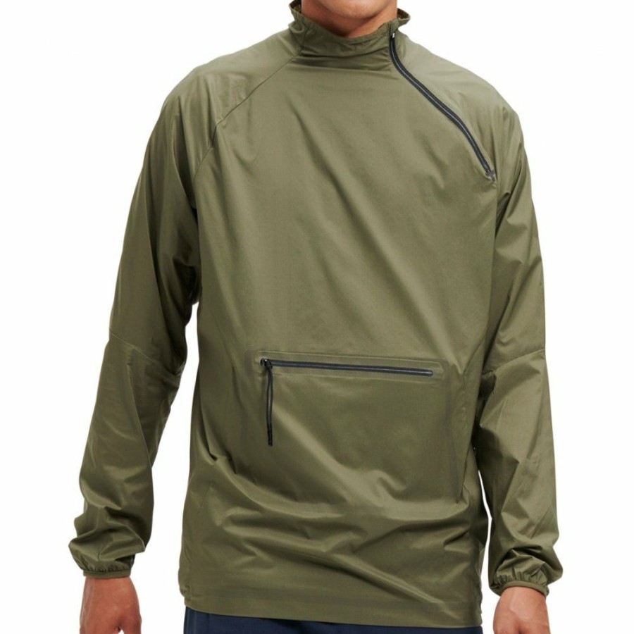 Jackets & Vests * | On Active Jacket Olive On Running Clearance