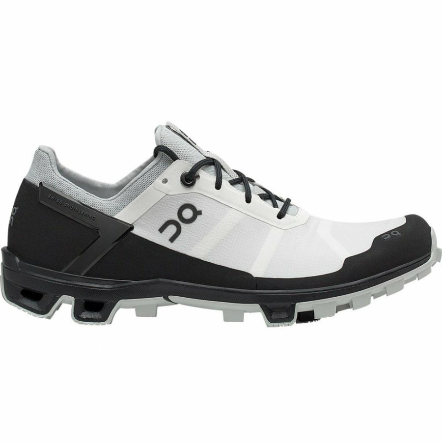 Running Shoes * | On Cloudventure Peak Women Trailrunning Shoe White & Black On Running Online