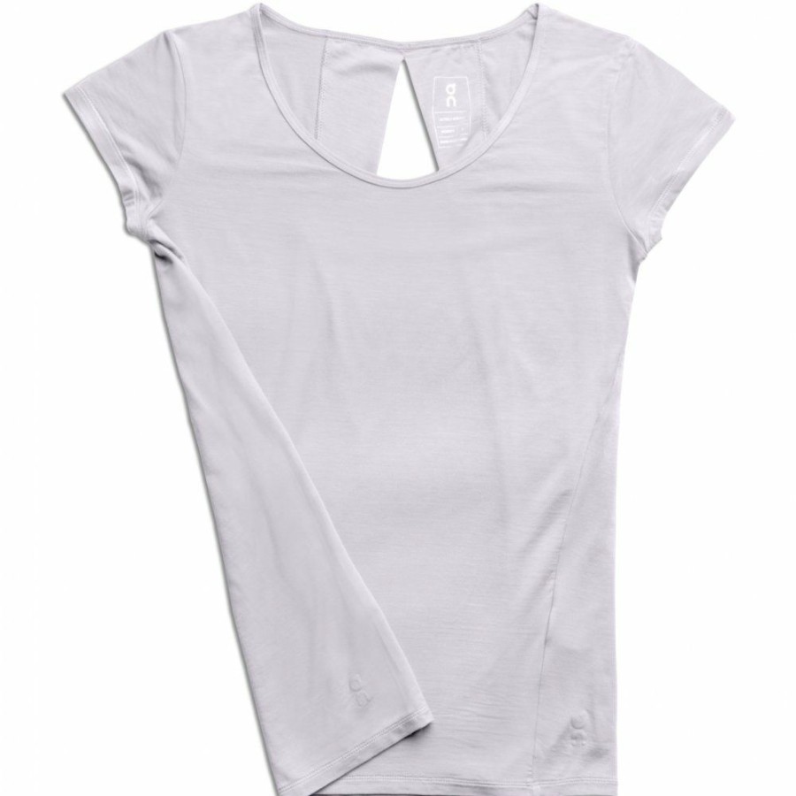 Shirts & Tops * | On Active-T Breathe Women Running Shirt Lilac On Running Clearance