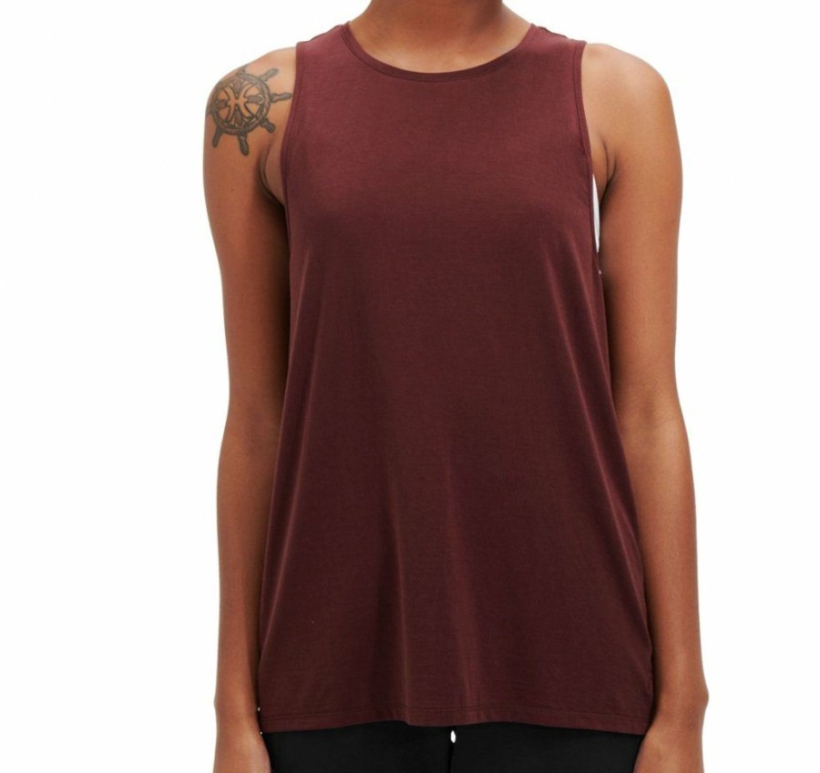 Shirts & Tops * | On Active Tank Women Running Shirt Mulberry On Running Outlet