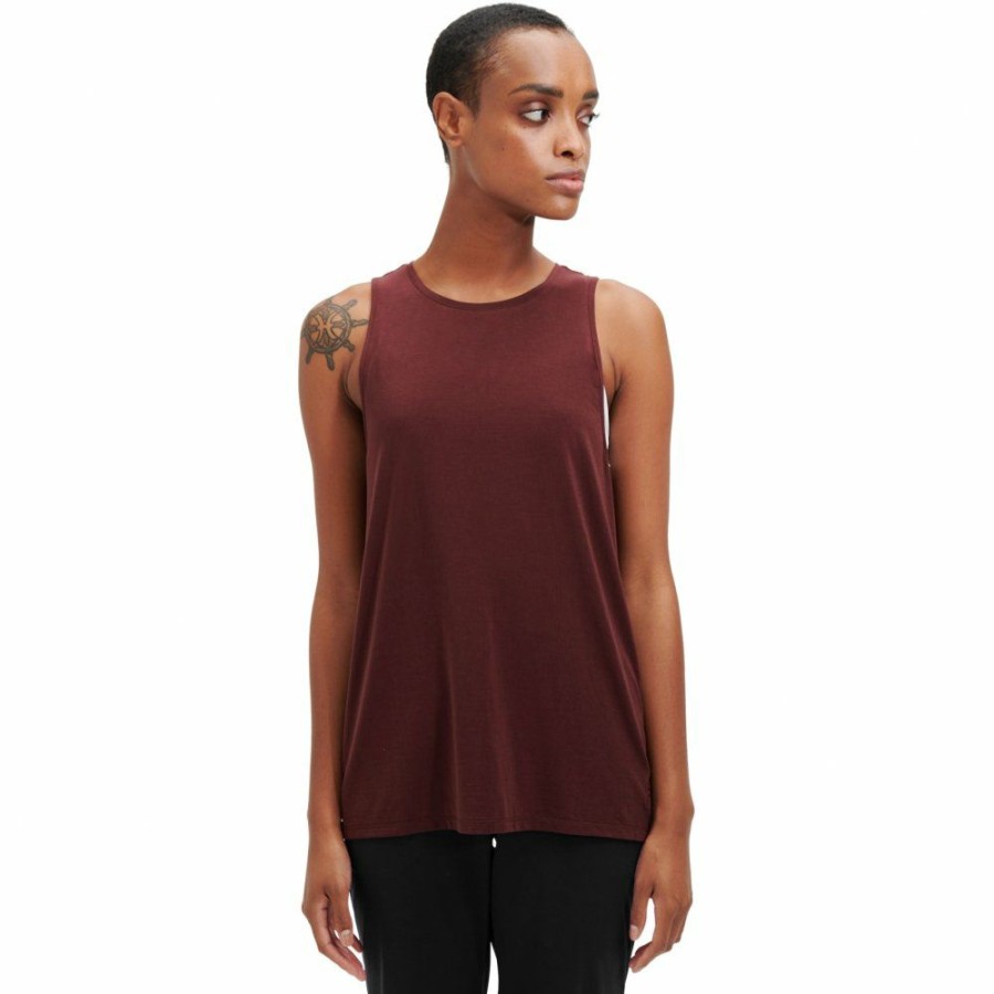 Shirts & Tops * | On Active Tank Women Running Shirt Mulberry On Running Outlet