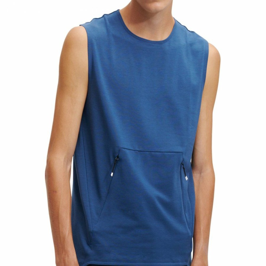 Shirts & Tops * | On Training Tank Denim On Running Outlet