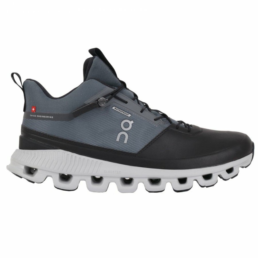 Running Shoes * | On Cloud Hi Waterproof Shoe Rock & Magnet On Running Clearance