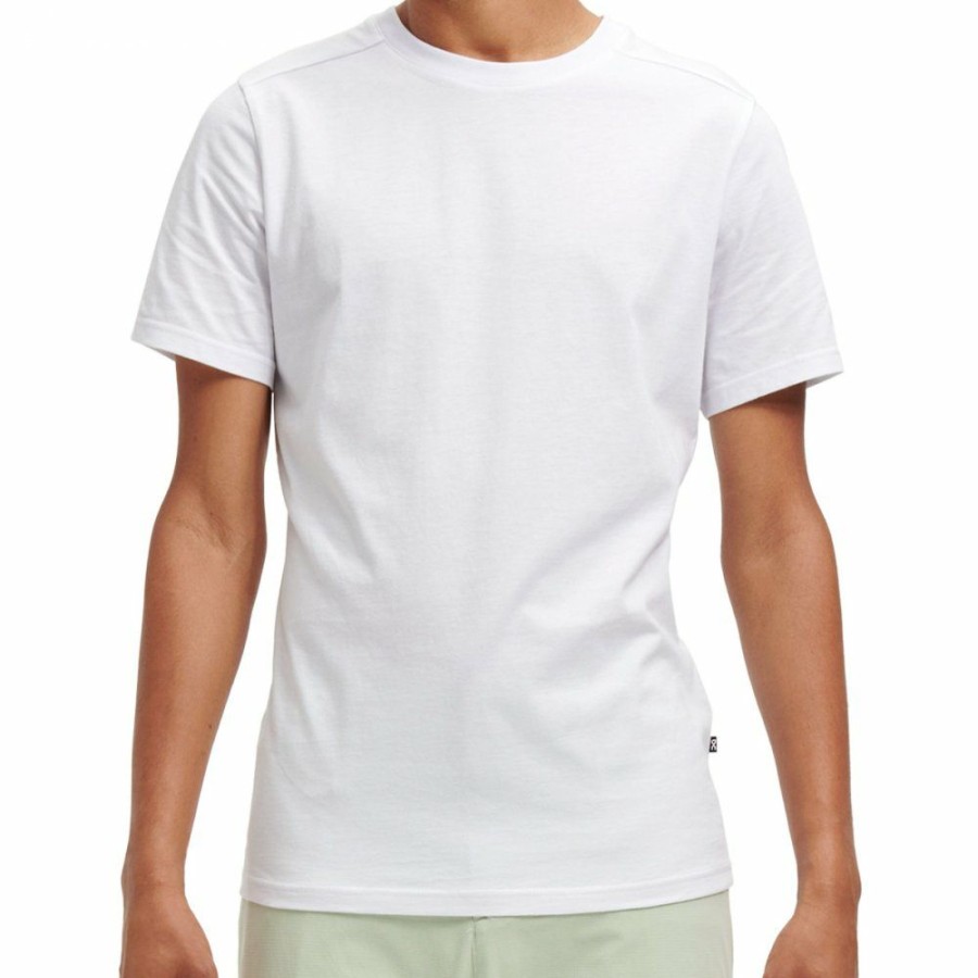 Shirts & Tops * | On Graphic-T Men'S T-Shirt White & Vine On Running Clearance