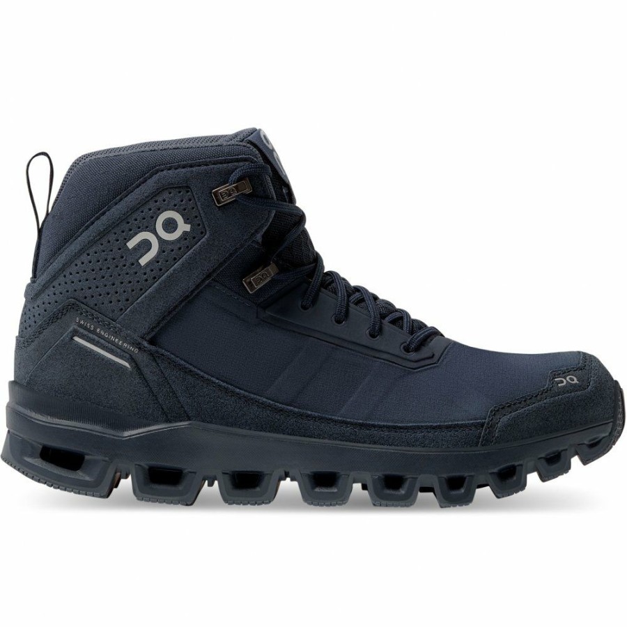 Running Shoes * | On Cloudridge Women Hiking Boot Midnight & Navy On Running Outlet