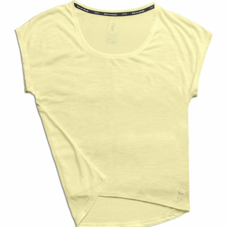 Shirts & Tops * | On Active-T Flow Women T-Shirt Limelight On Running Online