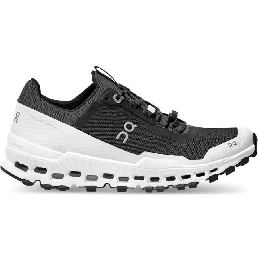 Running Shoes * | On Cloudultra Women Trailrunning Shoe Black & White On Running Outlet