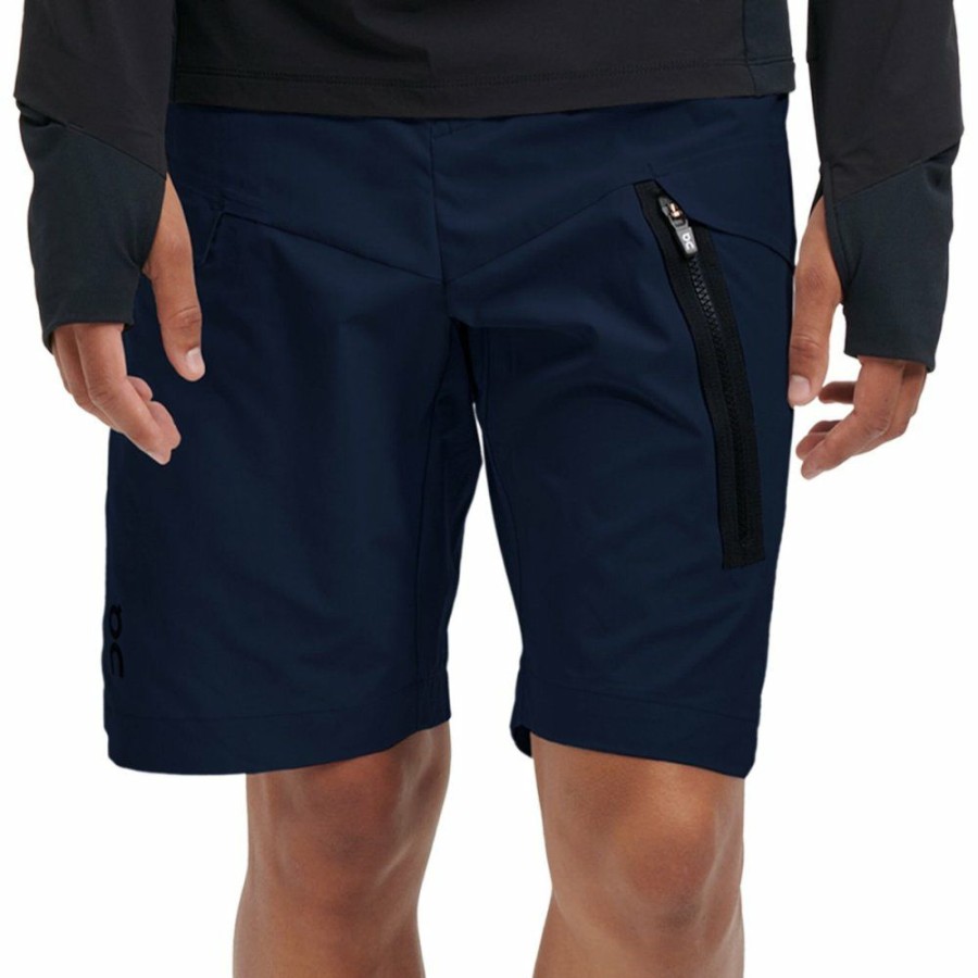 Shorts & Pants & Skirts * | On Explorer Shorts Navy On Running Outlet