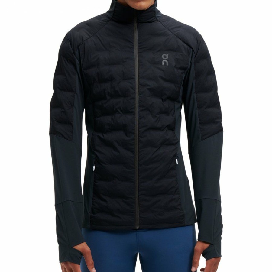 Jackets & Vests * | On Climate Jacket Black On Running Outlet