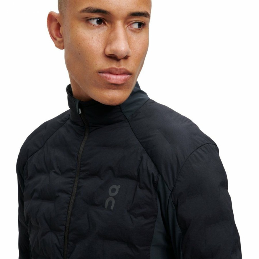 Jackets & Vests * | On Climate Jacket Black On Running Outlet