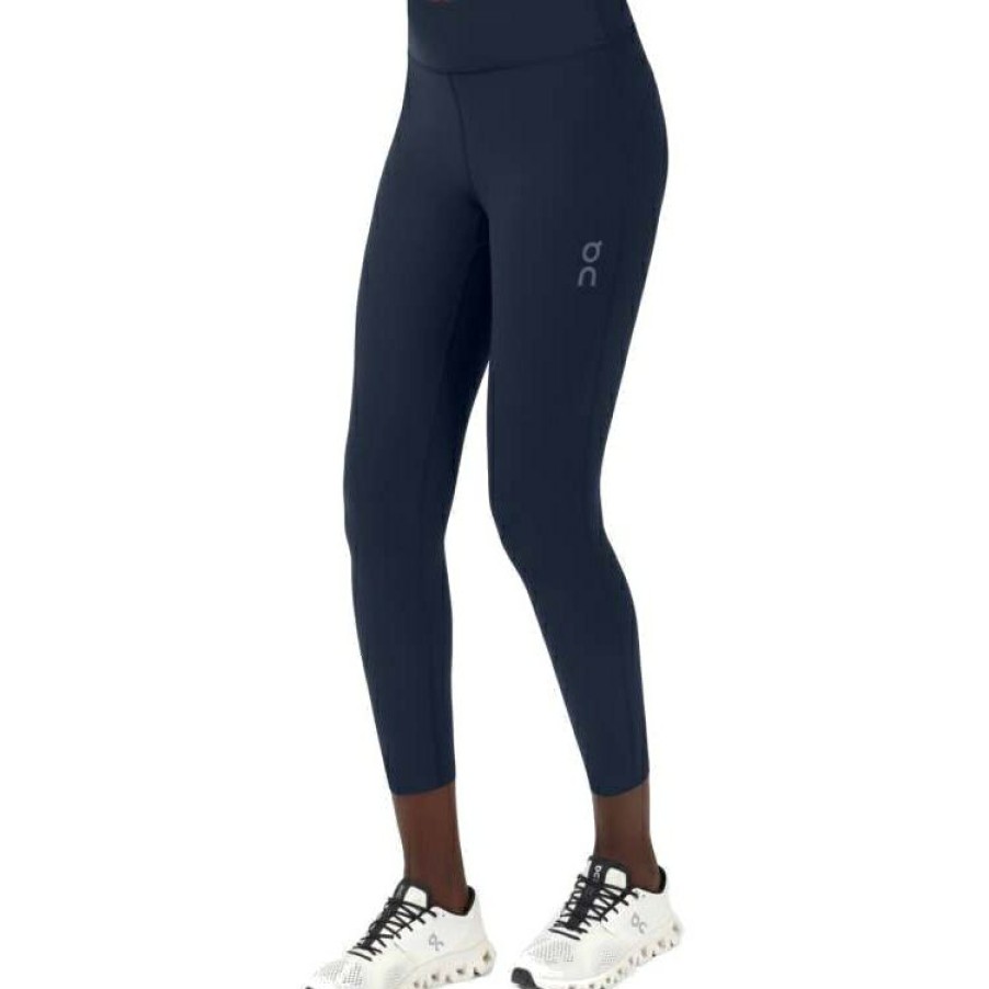 Shorts & Pants & Skirts * | On Active Tights Women Navy On Running Outlet