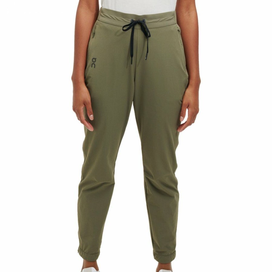 Shorts & Pants & Skirts * | On Active Pants Women Olive On Running Online