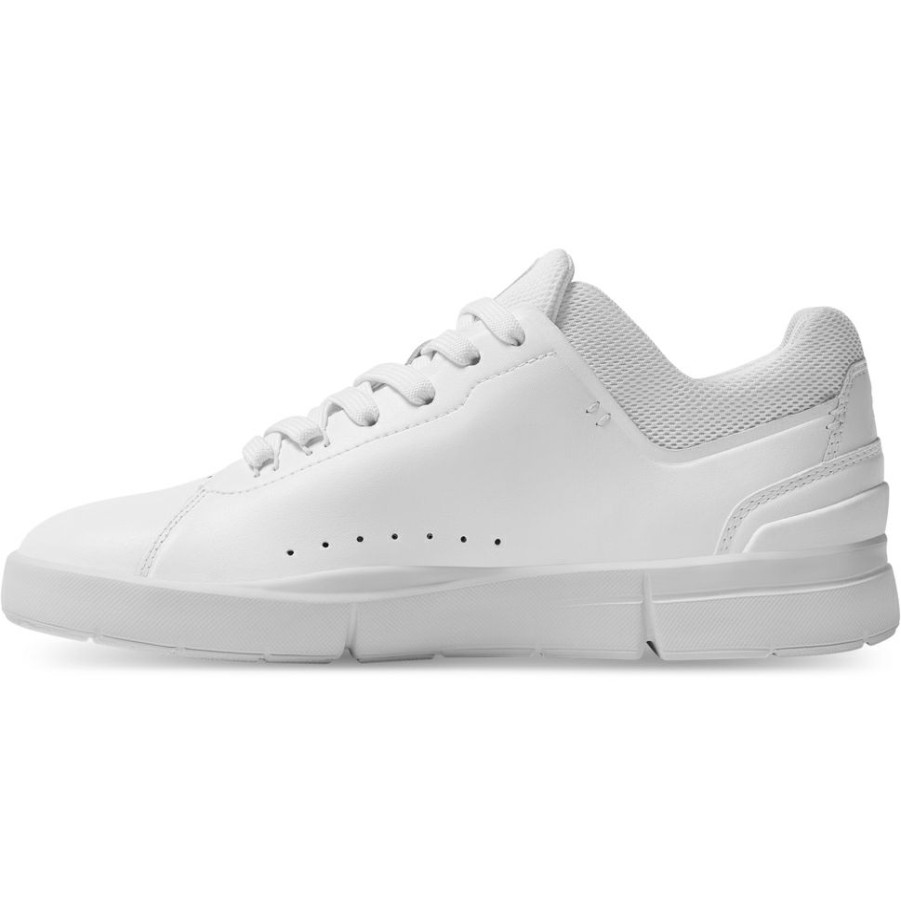 Streetwear * | On The Roger Advantage Women Sneaker All White On Running Online