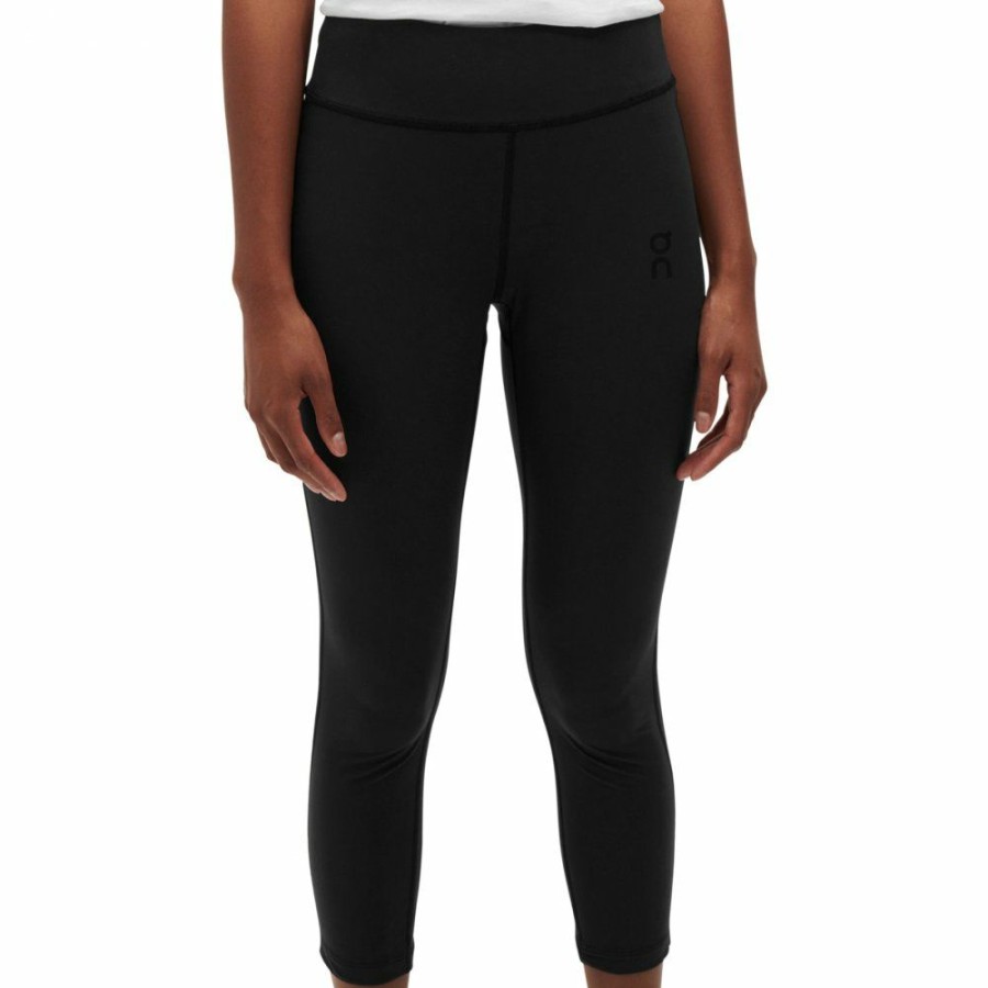 Shorts & Pants & Skirts * | On Active Tights Women Black On Running Online