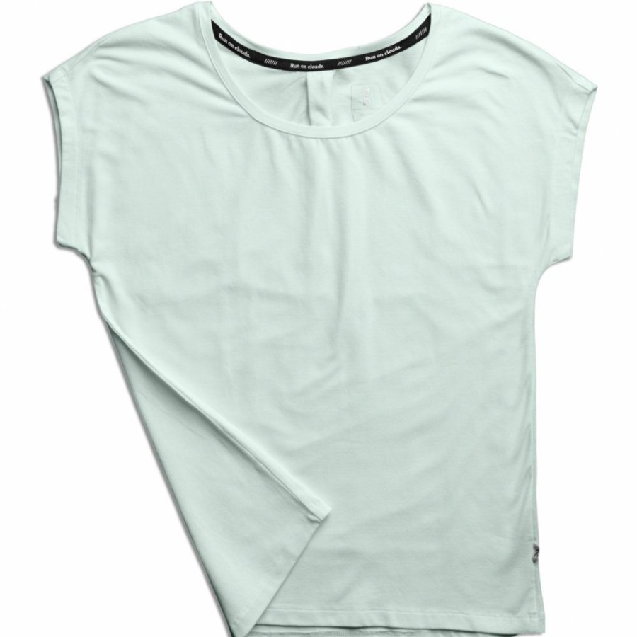 Shirts & Tops * | On T Women T-Shirt Mineral On Running Clearance