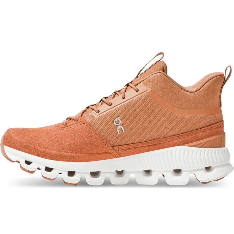 Running Shoes * | On Cloud Hi Women Shoe Mocha On Running Outlet