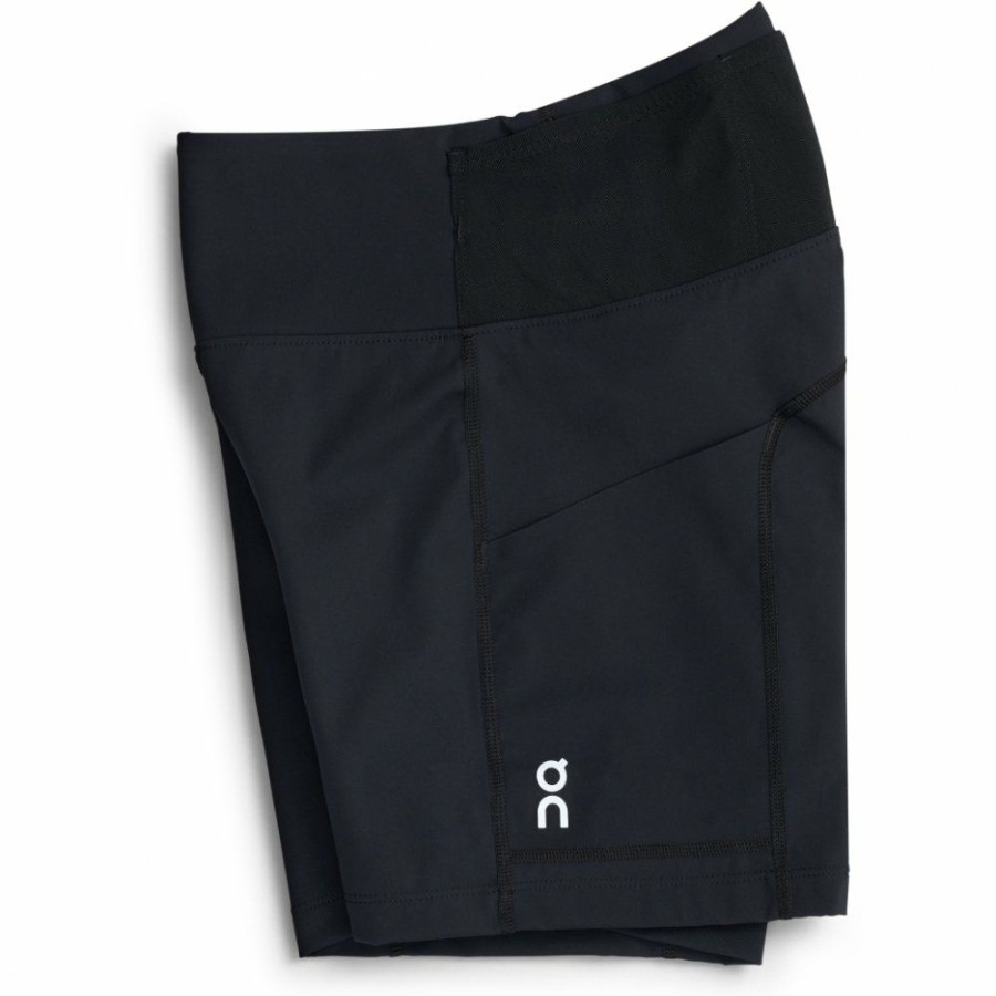 Shorts & Pants & Skirts * | On Sprinter Shorts Women Black On Running Online