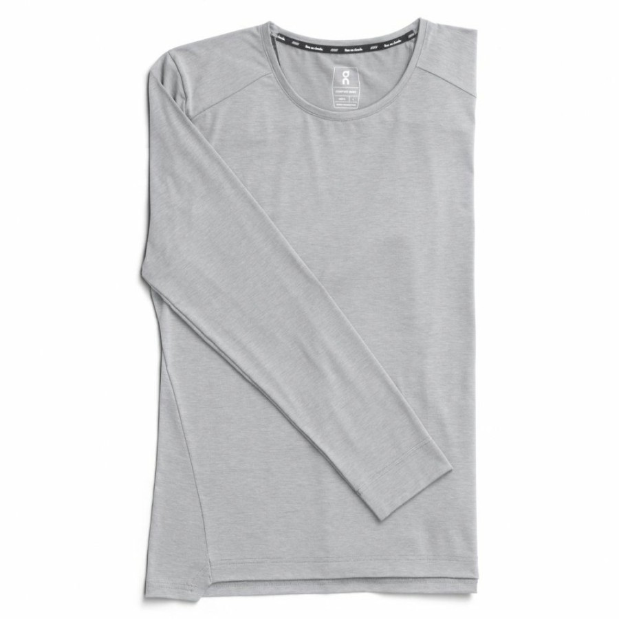 Shirts & Tops * | On Comfort Long-T Long Sleeve Running Shirt Glacier On Running Outlet