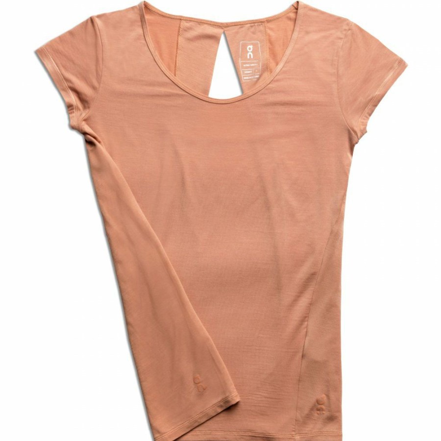 Shirts & Tops * | On Active-T Breathe Women Running Shirt Blush On Running Outlet