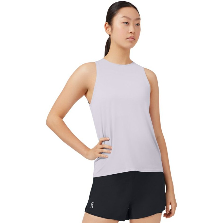 Shirts & Tops * | On Active Tank Women Running Shirt Lilac On Running Clearance